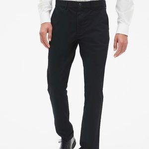 GAP SLIM FIT KHAKIS WITH GAPFLEX BLACK - 38x34 NEW